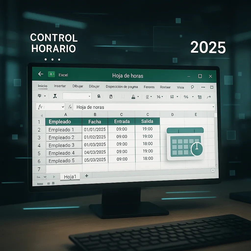¿Cómo hacer un Control Horario en Excel en 2026?