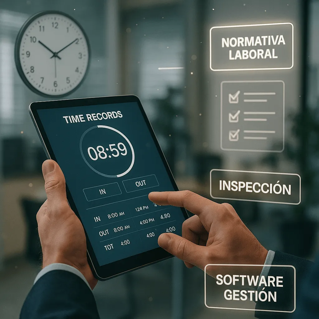 ¿Cuánto tiempo tienes antes de que la Inspección revise tu control horario?