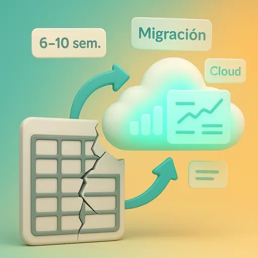 De Excel a la nube: guía paso a paso para migrar tu control horario sin traumas