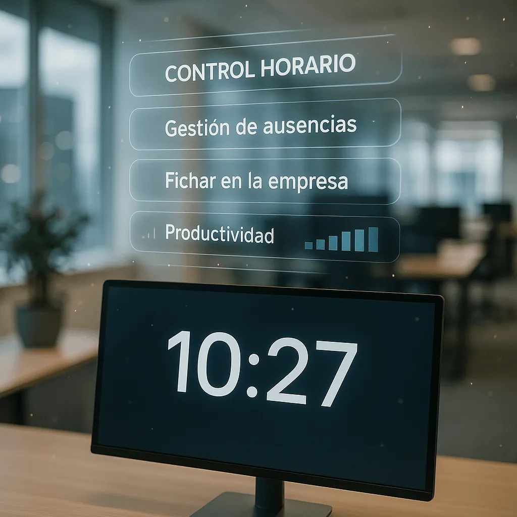 Fichaje digital impulsa productividad en 2025