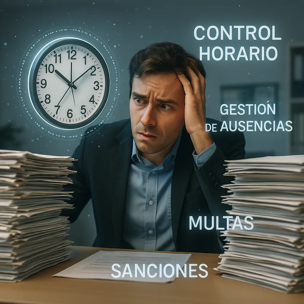 Multas por No Fichar en 2026: Cuantías y Cómo Prevenirlas