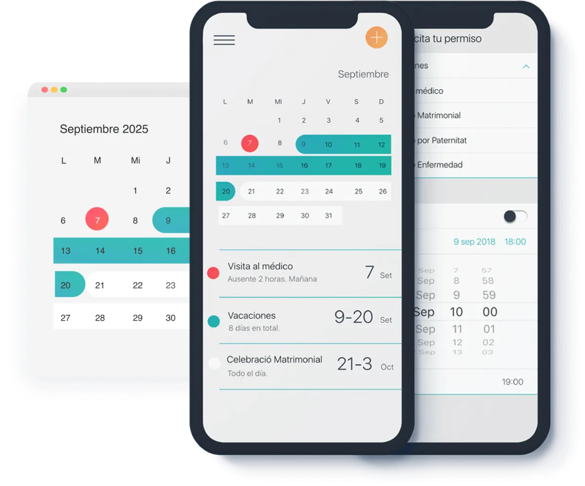 Calendario de ausencias INWOUT