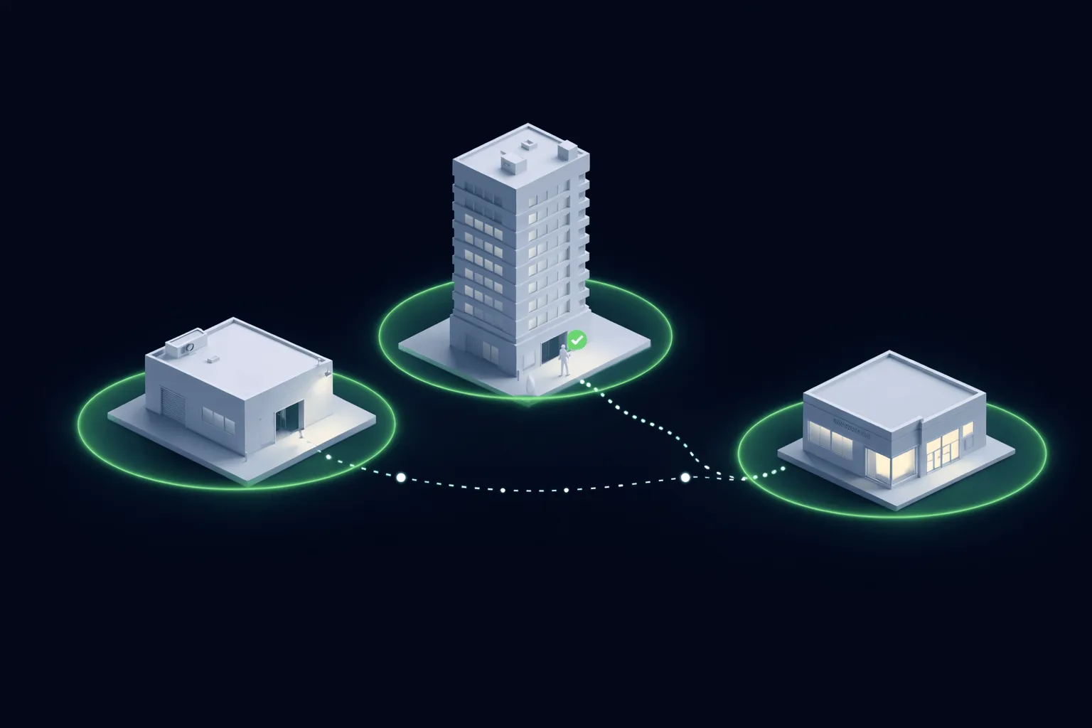 Geofence multi-centro INWOUT